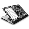 HLAAJJX Custodia Protettiva per Macbook Pro 13 pollici Modello A1425 A1502 con display Retina 2015 2014 2013 2012 Uscita, Sottile Rigida Case Cover Plastica Duro Custodia, Libro nero