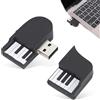 Agatige Chiavetta USB Adorabile, Scheda di Memoria 2.0 Portatile a Forma di Pianoforte per Archiviazione Dati Flash Drive Memory Stick per PC/Laptop/Audio per Auto (64 GB)