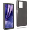 REY Cover in Gel TPU Nera per HMD Skyline, Ultra Sottile 0,33 mm, Morbido Flessibile, Custodia Silicone