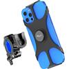 ARFNKIM Supporto Telefono Bicicletta, Anti Shake Universale Regolabile Rimovibile per Telefono da Moto, 360° Supporto Girevole per iPhone 13/12/11 Pro Max, Samsung, 4.0-7.0 Pollici Smartphones