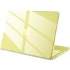eleger Cover compatibile con MacBook Neo 13 pollici A18 Pro A3404, uscita nel 2026, Custodia dura per Mac Book Neo 13, Giallo agrume trasparente