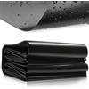 ENUTROF Telo per Laghetto da Giardino 3m x 4m x 0.2mm Fodera per Laghetto in HDPE per Isolamento da Giardinaggio Giardino Piscina per Laghetti Fontane Cascate(3x4m)