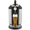 H.Koenig BW1890 Spillatrice per Fusti Universali 5L, Pressurizzati e Non-pressurizzati, Design innovativo, Temperatura Regolabile 2-12°, 65W, Nero/Grigio