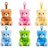 De Car Orsetto Peluche con Registrazione Vocale, 12 cm, Portachiavi, 6 Colori, Regalo per Bambini Orsetto Peluche con Registrazione Vocale 12 cm - Portachiavi con Messaggio Personalizzato
