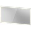 Duravit L-Cube Miroirs avec éclairage, angulaires, 1300x700x67mm, blanc aluminium mat, LC7388018180100, LC7388018180100