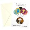 ICE TOYS Biglietto comunione formato 17 x 12 cm con Tasca Portasoldi Made in Italy (Comunione D)