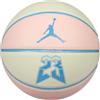 Nike Jordan Ultimate 2.0 8P Graphic Deflated Palle da basket Muslin/Legend Pink/Dk Powder Blue 7