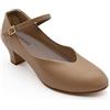 Capezio Womens Jr Footlight™ (550) -CARAMEL -10M