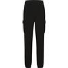 Urban Classics Light Terry Wide Cargo Sweatpants, Pantaloni Uomo, Black,