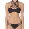 Lovelegis Costume da Bagno - Donna - Ragazza - Bikini - Due Pezzi - Multi Laccetti - Intreccio - Nero - Moda Mare - Taglia M - Idea Regalo Compleanno