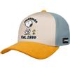 Capslab Cappellino da baseball semi-curvo Peanuts Cappellino da baseball da donna/uomo, con visiera primavera-estate, autunno, inverno, primavera, estate, autunno, inverno, giallo., Taglia unica