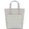 Kapten & Son Zaino Lindby Greige 18 l | Zaino Borsa 2 in 1 grigio | Con sistema di fissaggio al trolley, scomparto per laptop e porta bottiglia