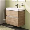 Villeroy & Boch Collaro lavabo, mobile evineo ineo5 evo La: 80 cm, 2 scomparti estraibili, con maniglia incassata,, 4A338101+BE0724OA, Collaro [Mobili da Bagno > Mobili con Lavabo Integrato]