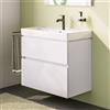 Villeroy & Boch Collaro lavabo, mobile evineo ineo5 evo La: 80 cm, 2 scomparti estraibili, con maniglia incassata,, 4A338001+BE0724WM, Collaro [Mobili da Bagno > Mobili con Lavabo Integrato]