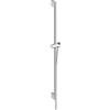 hansgrohe Unica Asta doccia 90 cm con cursore e flessibile, cromo, 24401000
