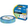 ScotchBlue Sharp Lines Advanced - Nastro adesivo per pittori blu, 24 mm x 41 m, per linee di verniciatura super nitide, per interni ed esterni, con tecnologia avanzata 3M, sorgenti controllate PEFC