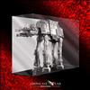SHOWCASE LAB TECA IN PLEXIGLASS ACRILICO-SHOWCASE-TECA PER LEGO® 75313-AT AT™-STAR WARS™-LM55