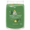 Yankee Candle Shimmering Christmas Tree Grande ring Christmas Tree Candela Profumata Giara Signature
