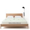 WingFly Lenzuolo di messa a terra conduttivo, Grounding Bed Sheet, Tappetino da terra secondo la norma UE, con 10% fibra d'argento e 90% cotone biologico, per Sonno Migliore Recupero Energetico (180x200cm)
