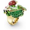 Swarovski Anello con motivo Idyllia, Multicolore, Placcato color oro
