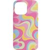 generic Custodia per iPhone 14 Pro Max Fantastico motivo floreale a spirale pastello