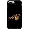 Chocolate Sweet Candy Sugar Chocolate sn Custodia per iPhone 7 Plus/8 Plus Cuori di cioccolato