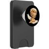 Student Reader Teacher Theme Library Gra Alato Ragazza Aperto Libro Lettura Libro Amante Grafica Angelo Bambino PopSockets PopWallet per MagSafe