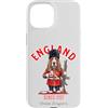 Dogs & Coffee Designs Custodia per iPhone 15 Basset Hound-Hund Tee London KING'S GUARD England Bandiera UK
