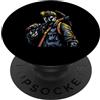 Motivo Minatore Amico Minerario Amico Minatore Con Casco E Lampada Da Minatore PopSockets PopGrip Adesivo