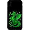 Mystical Medieval Dragon Legends Merchan Custodia per iPhone XS Max Mistico Drago Verde