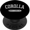 Corolla Shirt Vintage Retro Apparel Corolla Camicia Stile Classico Corolla North Carolina PopSockets PopGrip Adesivo