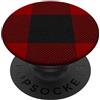 Buffalo Red Plaid MySoulCase Red Buffalo Design Christmas Decor Plaid Pattern PopSockets PopGrip Adesivo