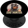 Doberman Puppy Lover PS Easter Bunny Doberman Egg Hunter Dog Lover PopSockets PopGrip Adesivo