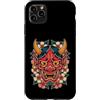 Hannya Oni By Tokyo-Waves Custodia per iPhone 11 Pro Max Hannya Oni Mask Devil Yokai - Maschera giapponese con tatuaggio demone