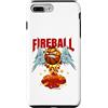Flite Boi Custodia per iPhone 7 Plus/8 Plus Grafica Fire Basketball Design per giocatore di pallone fiammeggi