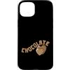 Chocolate Sweet Candy Sugar Chocolate sn Custodia per iPhone 15 Plus Cuori di cioccolato