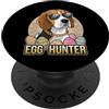 Border Collie Puppy Lover PS Coniglietto pasquale Border Collie Egg Hunter Dog Lover PopSockets PopGrip Adesivo
