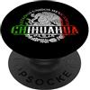 Summer Mexican Couples Matching Family M Chihuahua México Souvenir Chingon Mexican Pride Vacation PopSockets PopGrip Adesivo