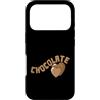 Chocolate Sweet Candy Sugar Chocolate sn Custodia per iPhone 17 Pro Cuori di cioccolato