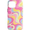generic Custodia per iPhone 16 Pro Max Fantastico motivo floreale a spirale pastello