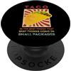 Taco Tuesday meets Cinco de Mayo Le cose migliori di Taco arrivano in piccoli pacchetti PopSockets PopGrip Adesivo