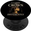 History Loving Woman Ancient Egypt Queen Cleopatra Regina D'Egitto Femminile Potenza Regale Donna PopSockets PopGrip Adesivo