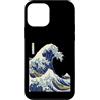 Japanese Wave Sunset Studio Custodia per iPhone 12 mini Grande onda Kanagawa Oceano Giapponese Surf Serenità