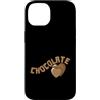 Chocolate Sweet Candy Sugar Chocolate sn Custodia per iPhone 14 Cuori di cioccolato