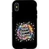 Chiarezza trambusto al giorno Custodia per iPhone X/XS Reset Restart Refocus Growth Productivity Mindset -