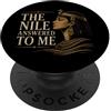 History Loving Woman Ancient Egypt Queen Cleopatra Regina D'Egitto Femminile Potenza Regale Donna PopSockets PopGrip Adesivo