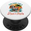 MAGDesigns Ltd. - Summer 2026 Tops Sun Sand E A Drink In My Hand Scheletro Estate Casual Wear PopSockets PopGrip Adesivo