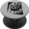Demonique Tees and Ars Goetia Demon Gift Vassago L'avanguardia goetica in movimento PopSockets PopGrip Adesivo