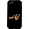 Chocolate Sweet Candy Sugar Chocolate sn Custodia per iPhone SE (2020) / 7/8 Cuori di cioccolato