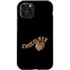Chocolate Sweet Candy Sugar Chocolate sn Custodia per iPhone 11 Pro Cuori di cioccolato